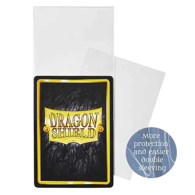 Dragon Shield Perfect Fit Thick Inner Sleeves 100ct - Clear - Image 2