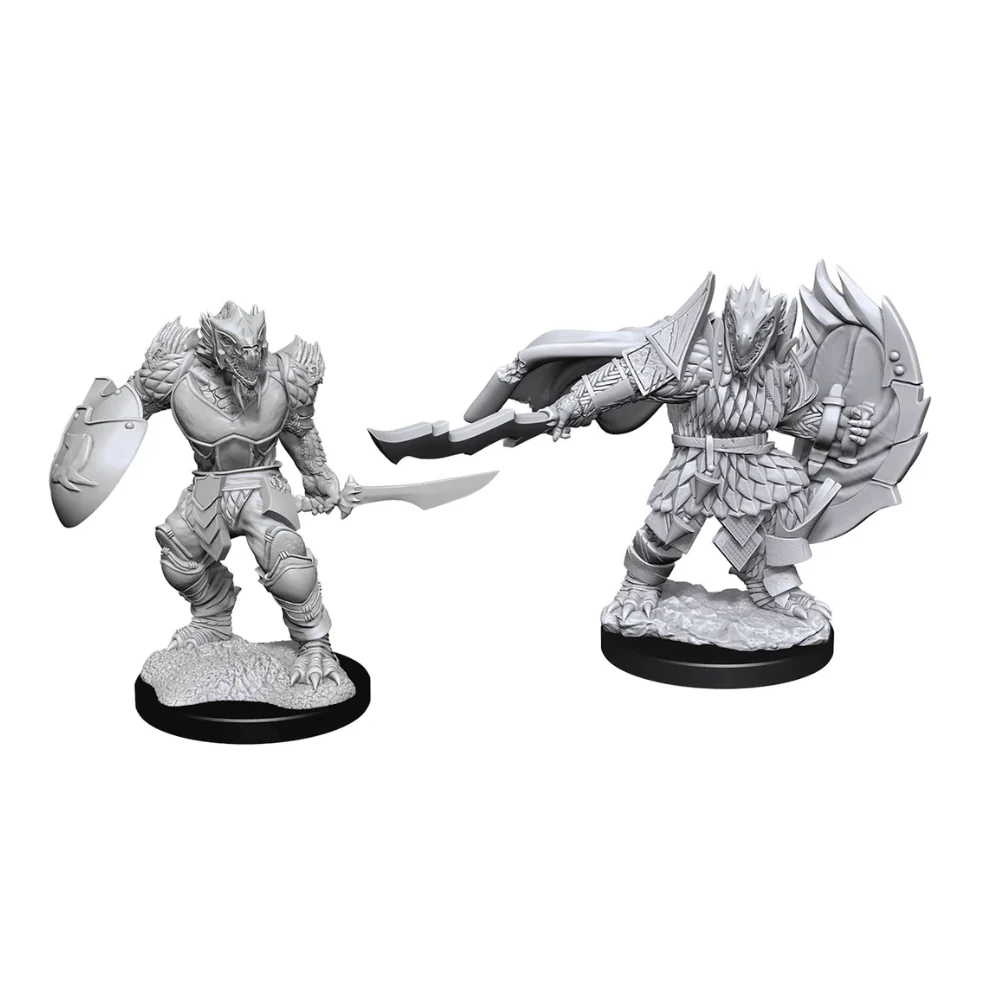 Dragonborn Fighter Male: D&D Nolzur's Marvelous Unpainted Miniatures (W15)