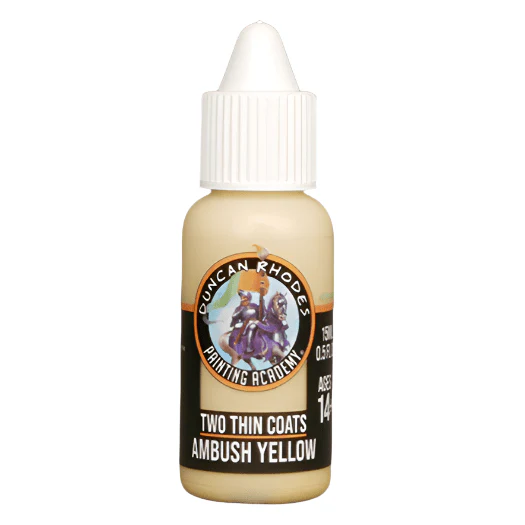 Duncan Rhodes Two Thin Coats - Ambush Yellow (Highlight)