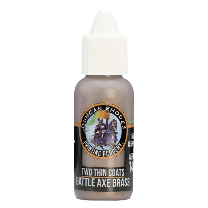Duncan Rhodes Two Thin Coats - Battle Axe Brass (Metallic)