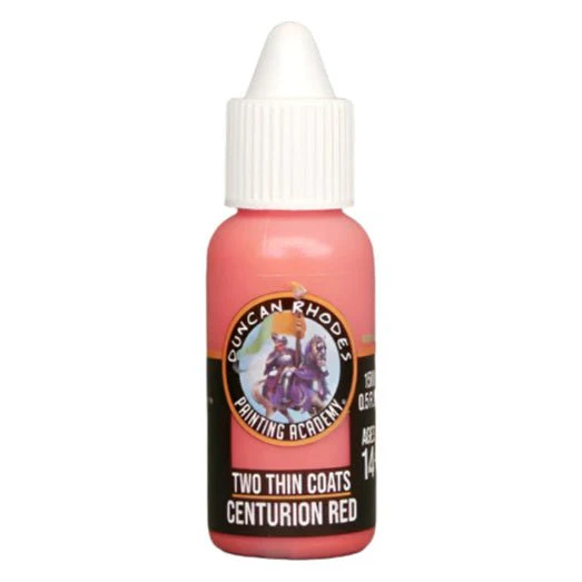 Duncan Rhodes Two Thin Coats - Centurion Red (Highlight)