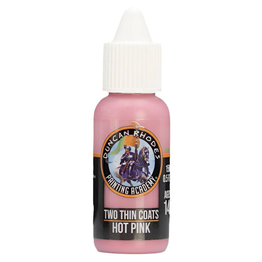 Duncan Rhodes Two Thin Coats - Hot Pink (Midtone)