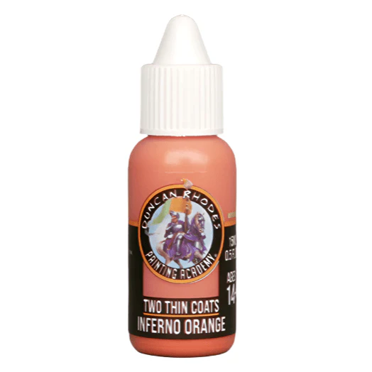 Duncan Rhodes Two Thin Coats - Inferno Orange (Highlight)
