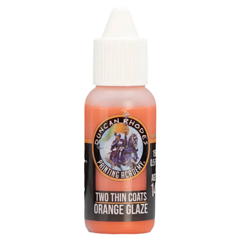 Duncan Rhodes Two Thin Coats - Orange Glaze