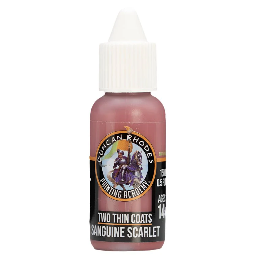 Duncan Rhodes Two Thin Coats - Sanguine Scarlet (Midtone)