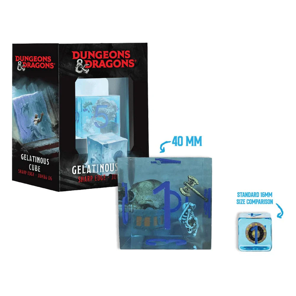 Dungeons & Dragons Jumbo Dice Gelatinous Cube 4cm