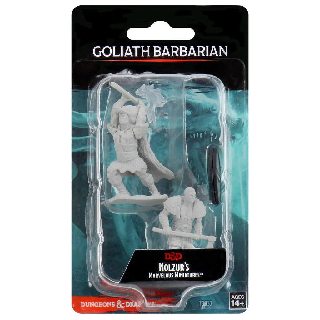 Dungeons & Dragons Nolzur's Marvelous Miniatures - Male Goliath Barbarian (W10)