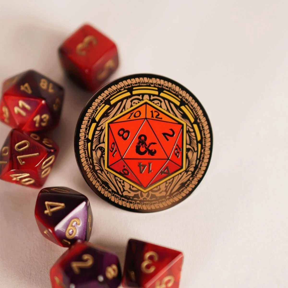 Dungeons & Dragons Pins Blind Box Mystery Mystery D20 Pins - Image 10