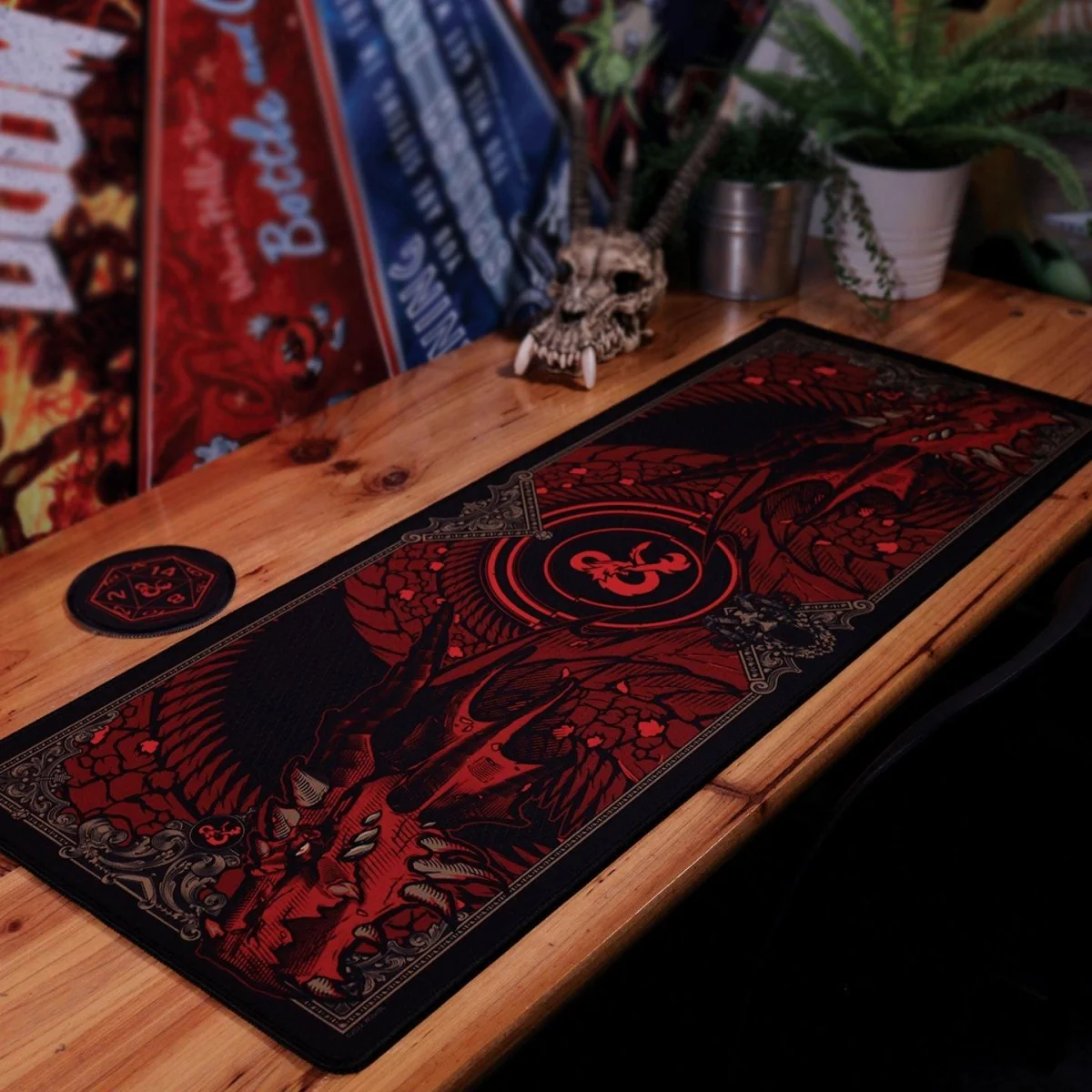 Dungeons & Dragons XL Desk Pad & Coaster Set - Image 5