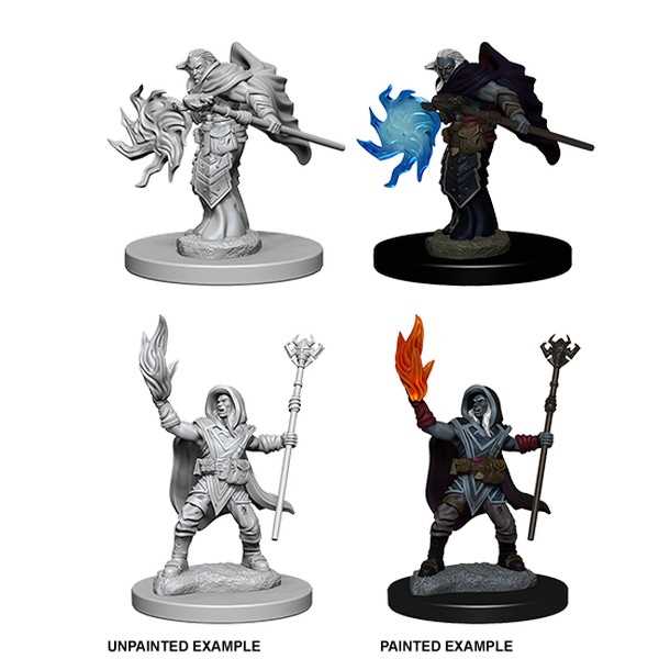 Elf Male Wizard: D&D Nolzur's Marvelous Unpainted Miniatures (W2) 100D&D - Image 4