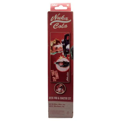 Fallout Nuka-Cola XL Desk Pad and Coaster Set - Image 5