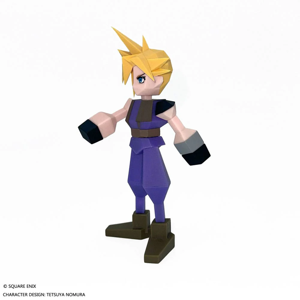 Final Fantasy VII Polygon Vinyl Figure Cloud Strife 15cm - Image 6