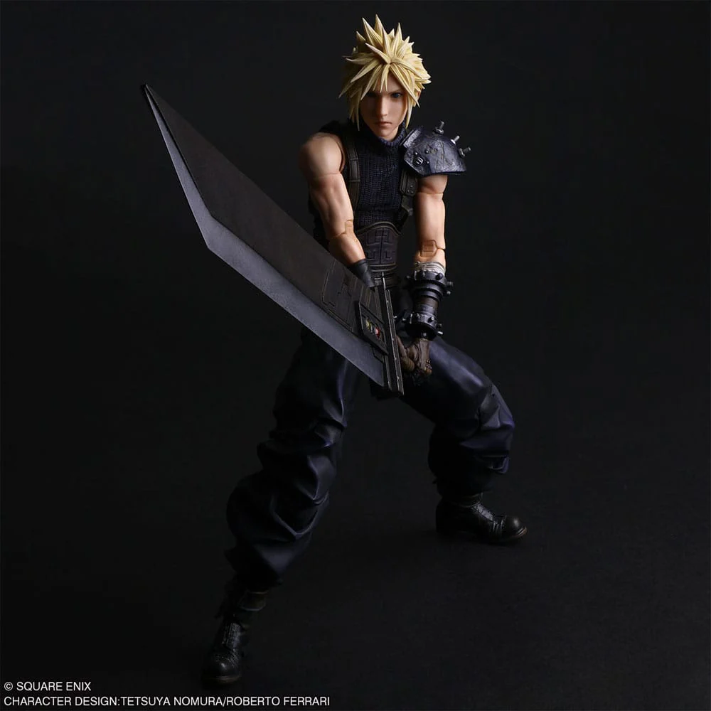 Final Fantasy VII Rebirth Play Arts Cloud Strife 27cm - Image 4