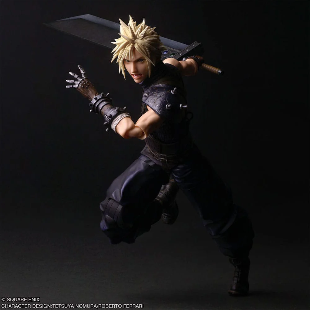 Final Fantasy VII Rebirth Play Arts Cloud Strife 27cm - Image 5