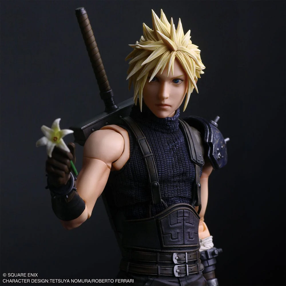 Final Fantasy VII Rebirth Play Arts Cloud Strife 27cm - Image 8