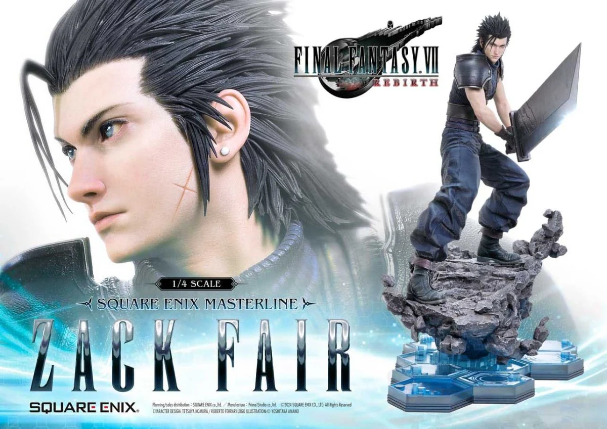 Final Fantasy VII Rebirth Statue 1/4 Zack Fair 57cm ETA Dec 2026 - Image 2