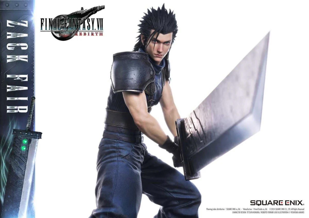 Final Fantasy VII Rebirth Statue 1/4 Zack Fair 57cm ETA Dec 2026 - Image 4