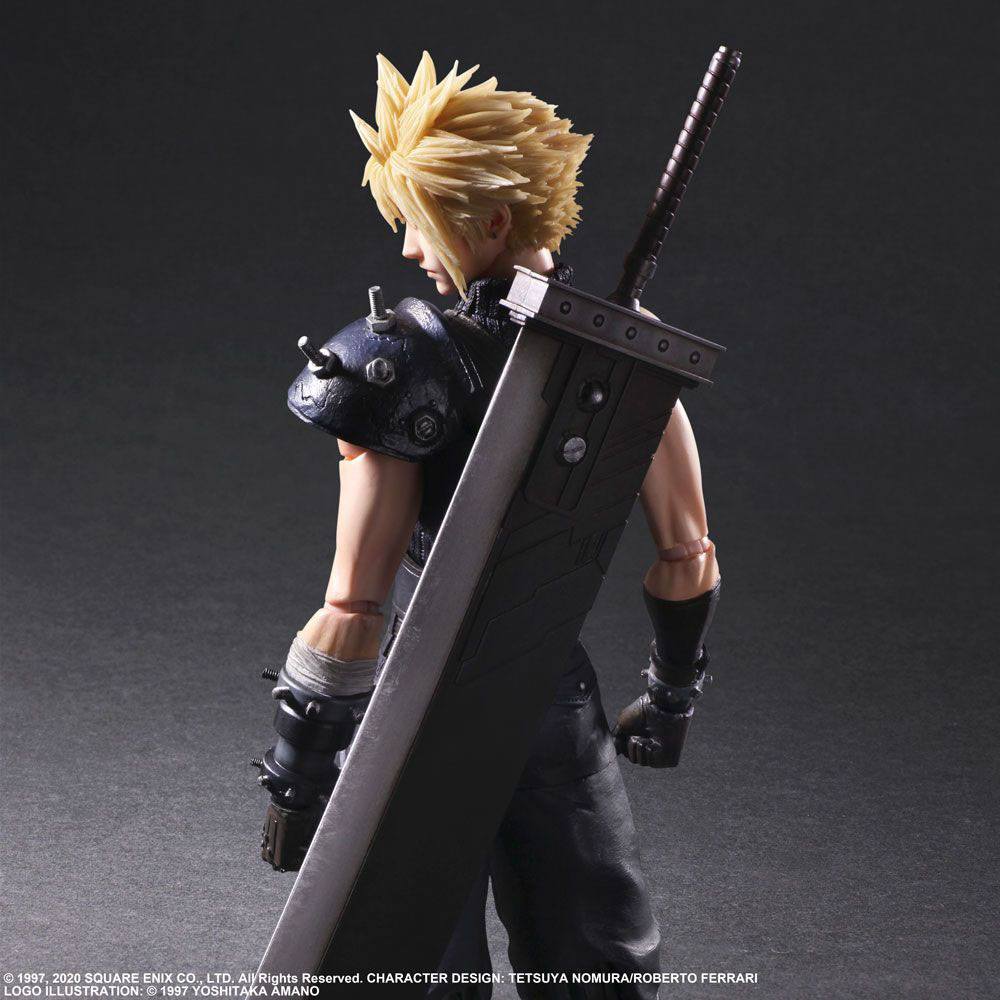 Final Fantasy VII Remake Play Arts Kai Action Figure Cloud Strife Ver. 2 - Image 4