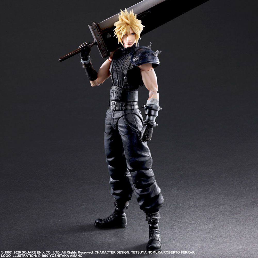 Final Fantasy VII Remake Play Arts Kai Action Figure Cloud Strife Ver. 2 - Image 7