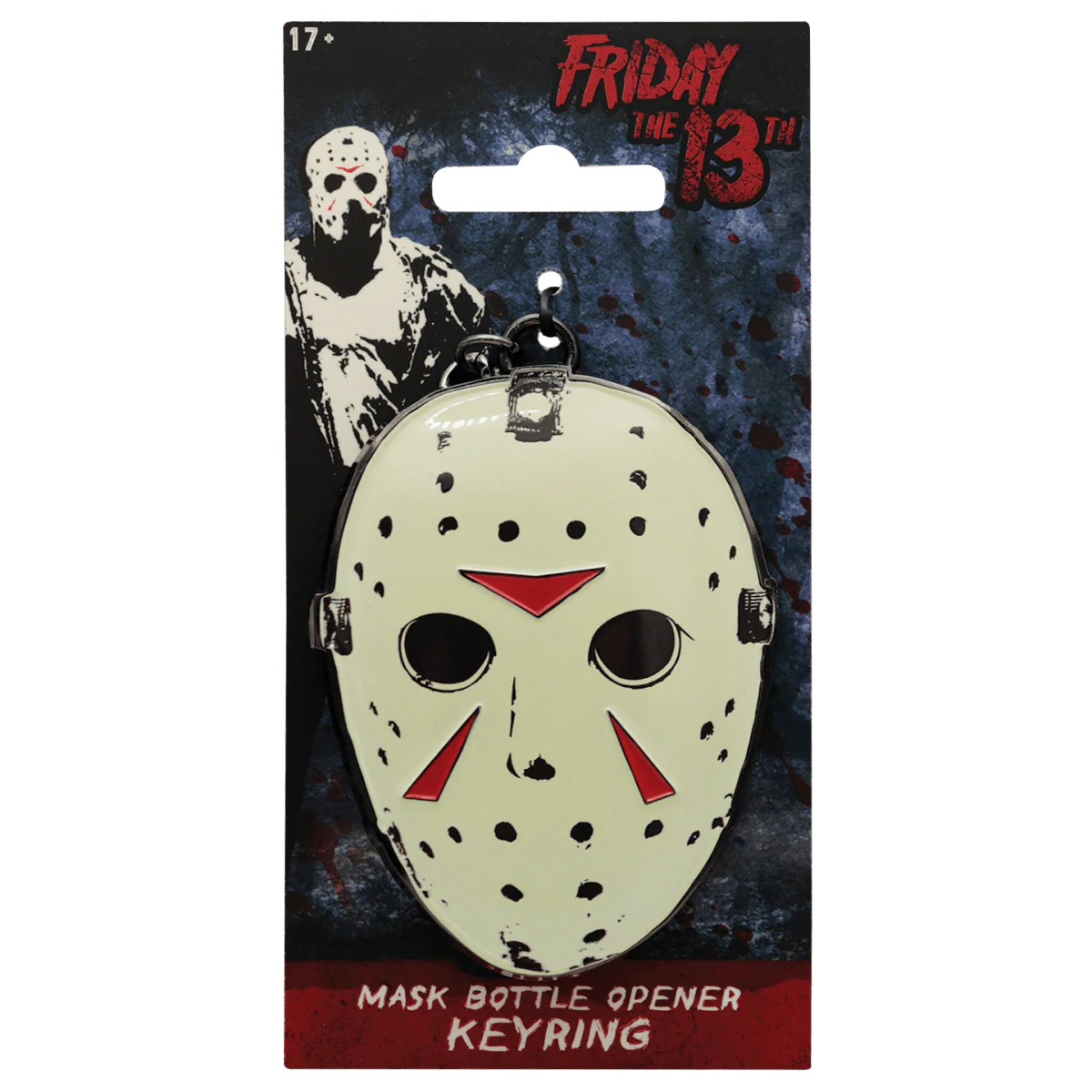 Friday the 13th – Hockey Mask Bottle Opener Keyring