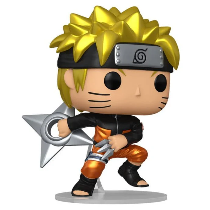 Funko POP! Naruto Uzumaki with Kunai & Shuriken (1843) - Image 4