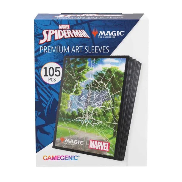 Gamegenic Magic: The Gathering Marvel's Spider-Man Premium Art Sleeves - Spider-Man Forest