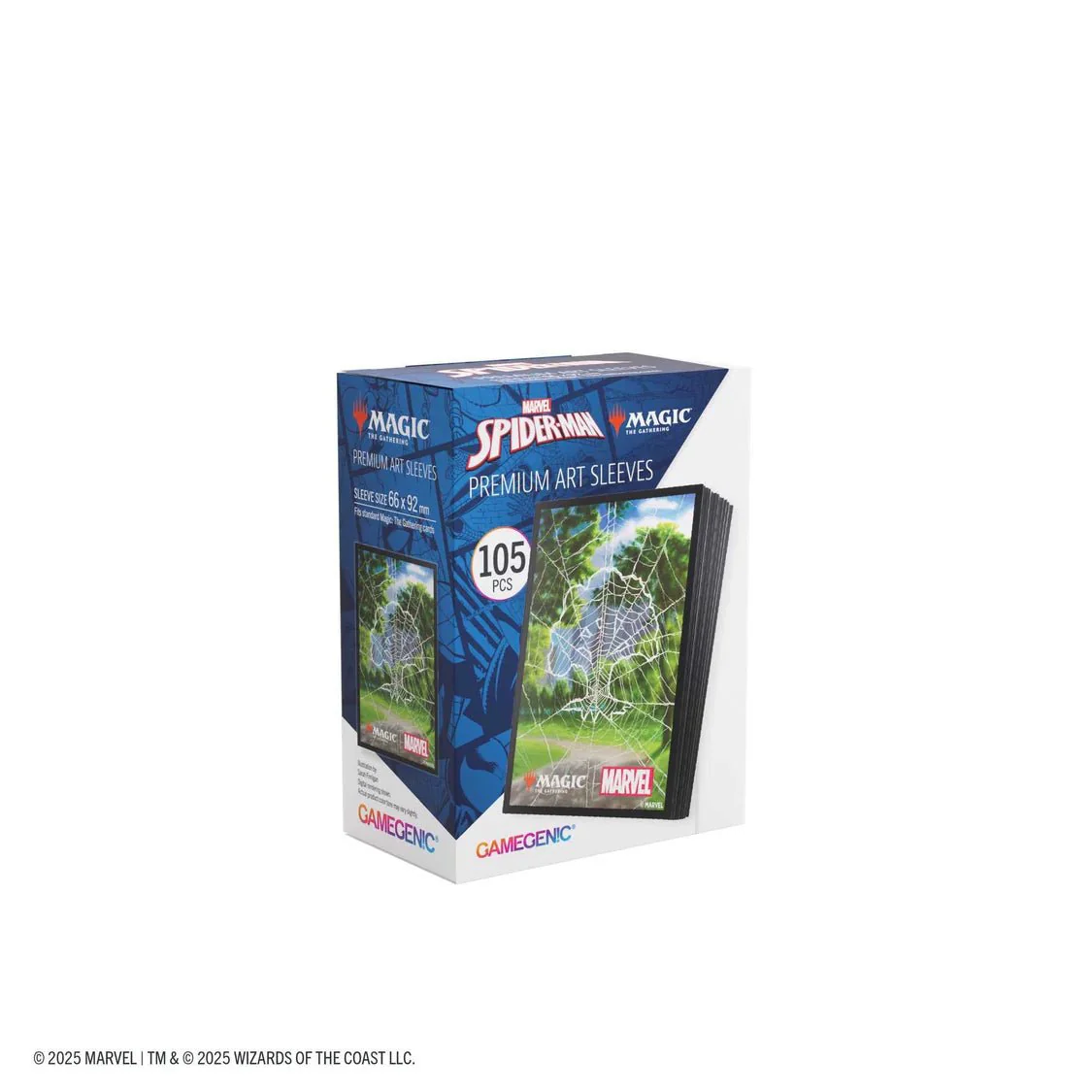 Gamegenic Magic: The Gathering Marvel's Spider-Man Premium Art Sleeves - Spider-Man Forest - Image 2