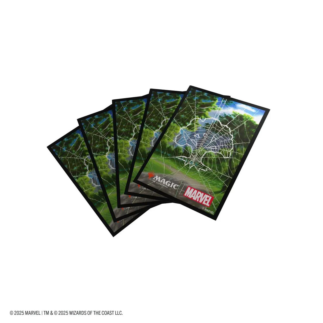 Gamegenic Magic: The Gathering Marvel's Spider-Man Premium Art Sleeves - Spider-Man Forest - Image 5
