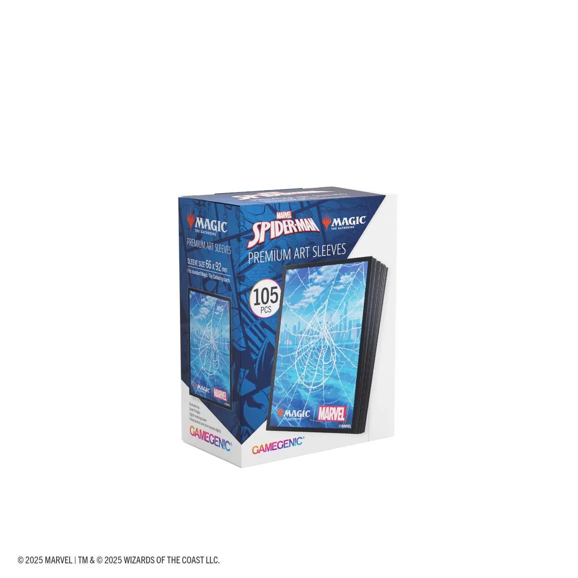 Gamegenic Magic: The Gathering Marvel's Spider-Man Premium Art Sleeves - Spider-Man Island - Image 2