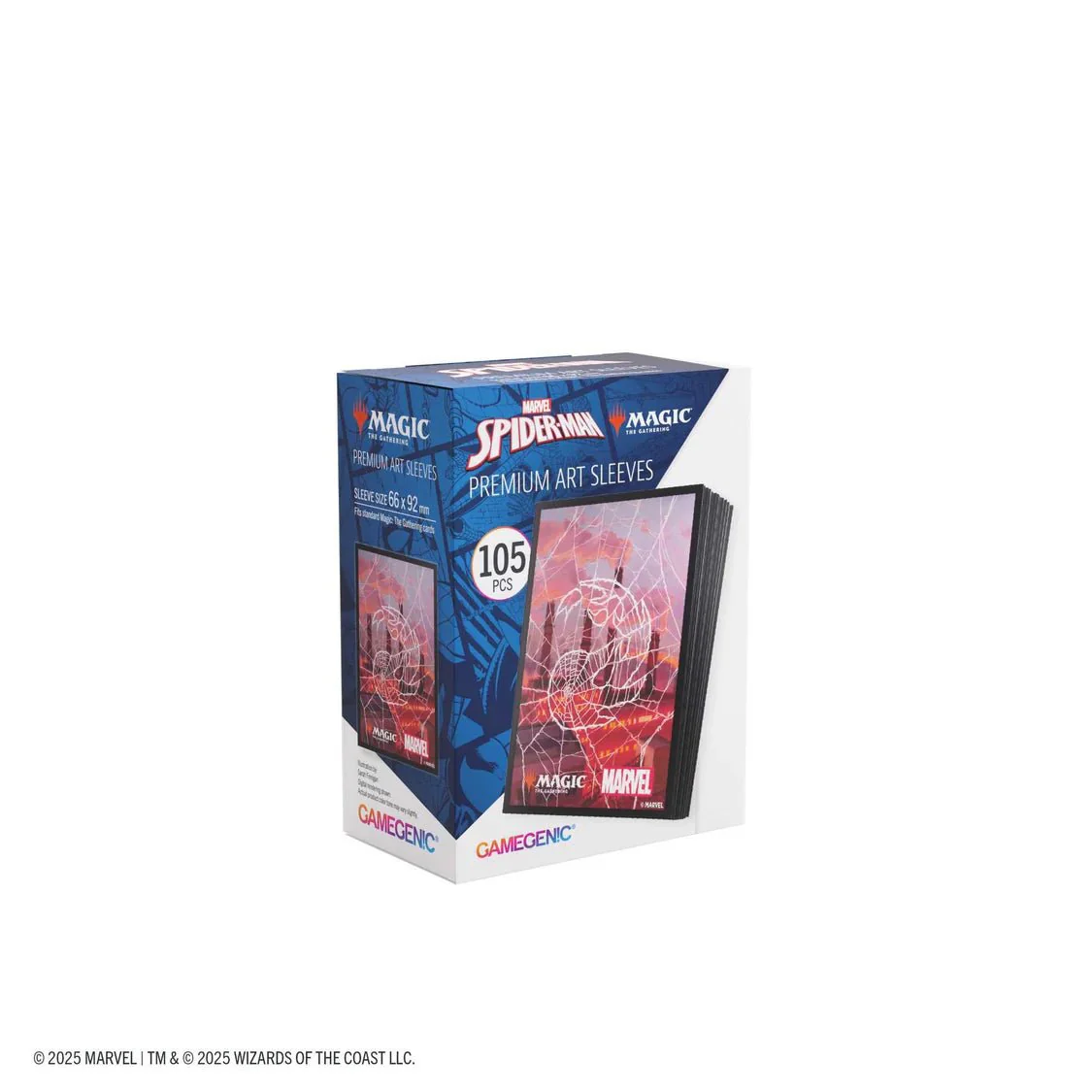 Gamegenic Magic: The Gathering Marvel's Spider-Man Premium Art Sleeves - Spider-Man Mountain - Image 2