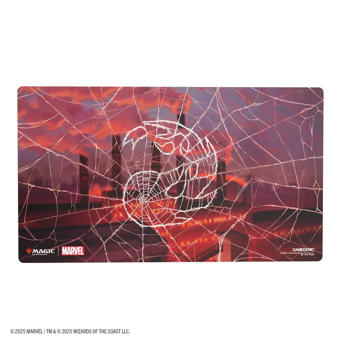 Gamegenic Magic: The Gathering Marvel's Spider-Man Shiny Playmat - Spider-Man Mountain - Image 2