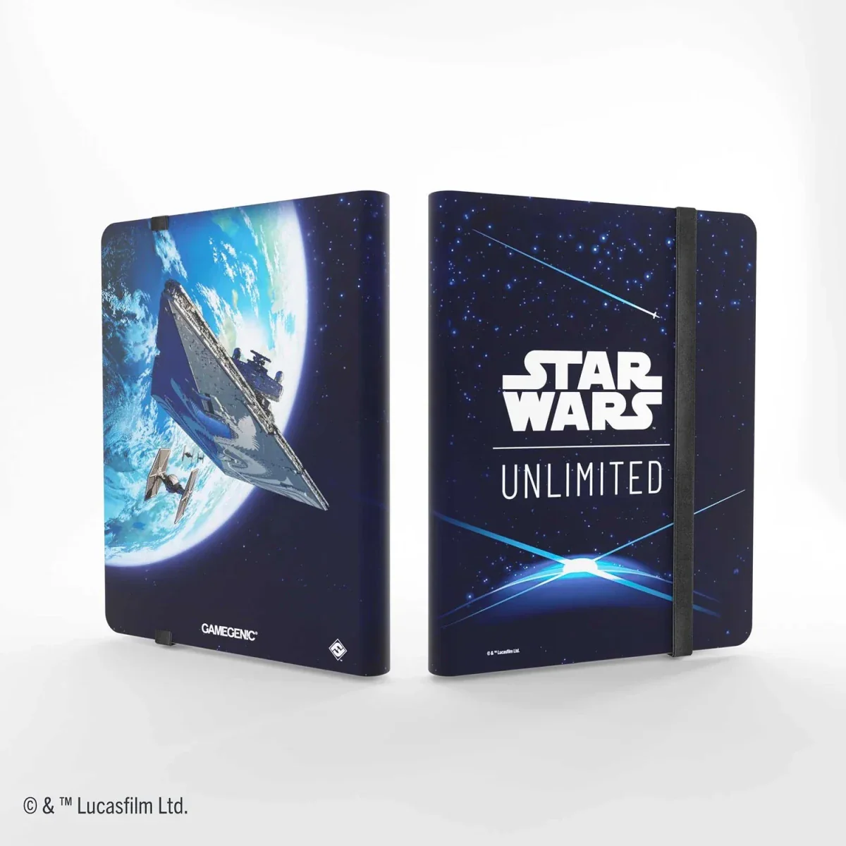 Gamegenic Star Wars: Unlimited 18-Pocket Album - Card Back Blue - Image 2
