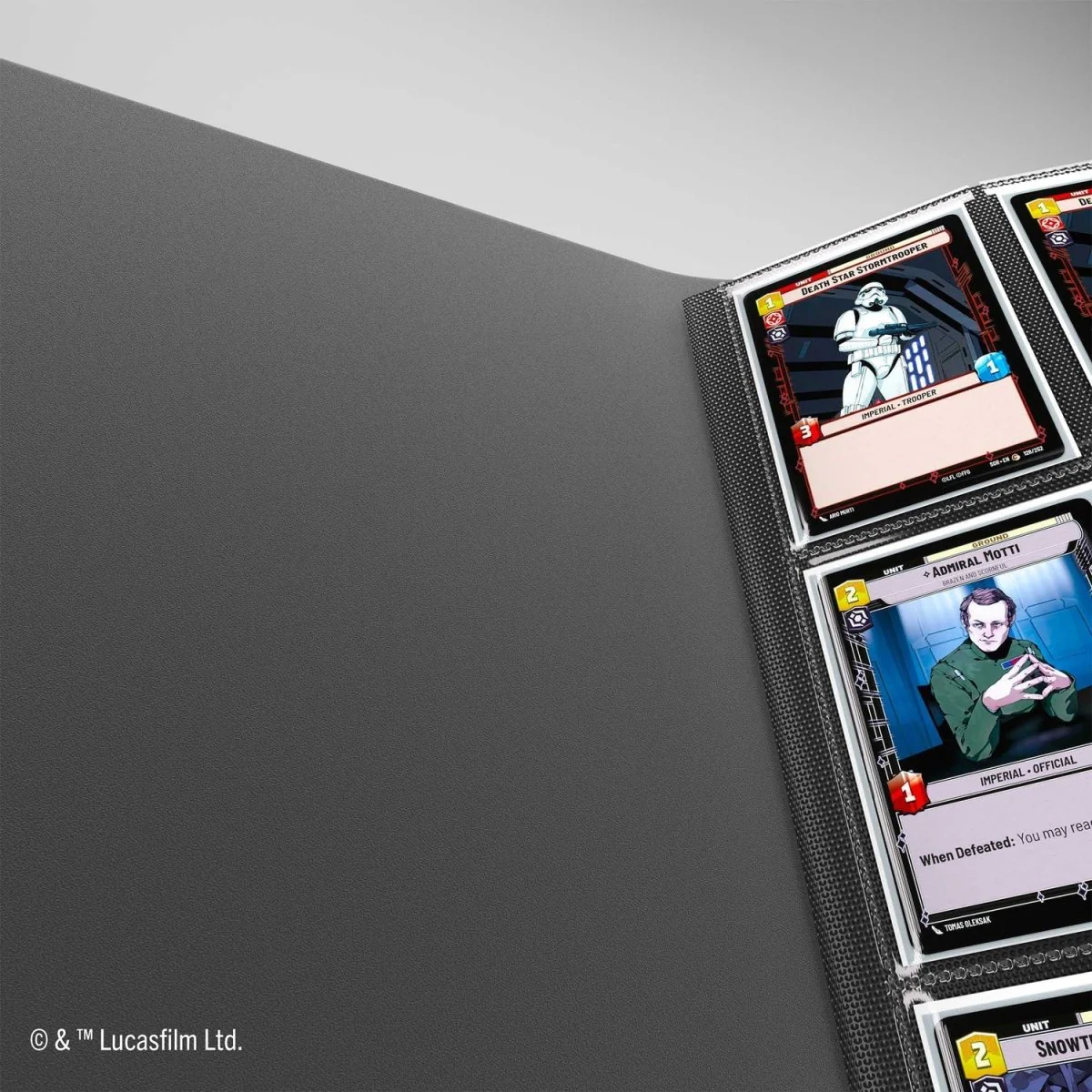 Gamegenic Star Wars: Unlimited 18-Pocket Album - Card Back Blue - Image 6