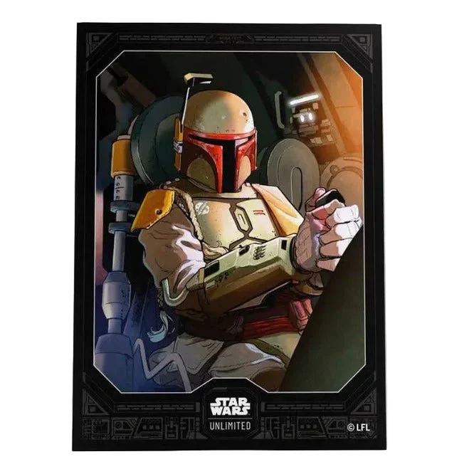 Gamegenic Star Wars: Unlimited Premium Art Sleeves Boba Fett