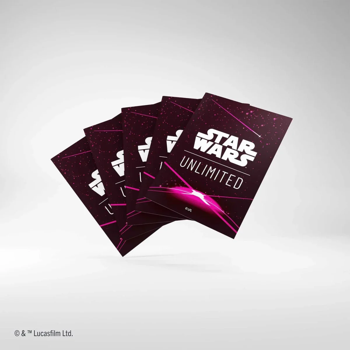 Gamegenic Star Wars: Unlimited Premium Art Sleeves Card Back Magenta - Image 3