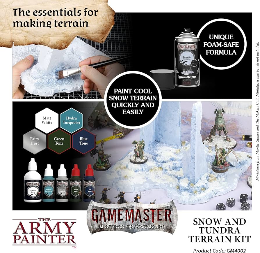 Gamemaster: Snow & Tundra Terrain Kit - Image 3