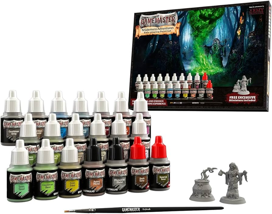 Gamemaster: Wilderness Adventures Paint Set - Image 2
