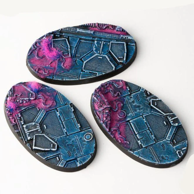 Gamers Grass Alien Infestation Oval Bases - 75mm (x3) - Image 2