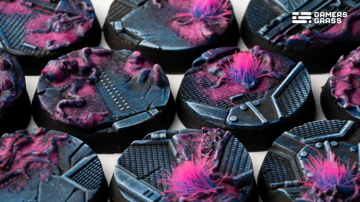 Gamers Grass Alien Infestation Round Bases - 25mm (x10) - Image 4