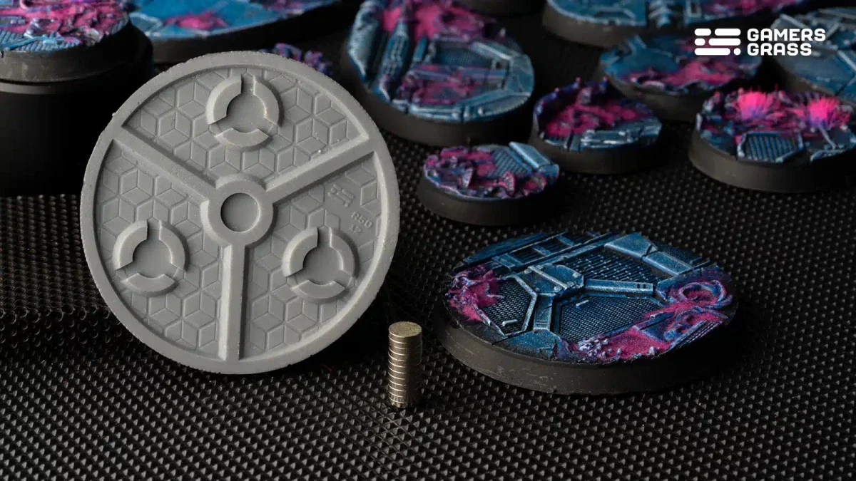 Gamers Grass Alien Infestation Round Bases - 50mm (x3) - Image 4