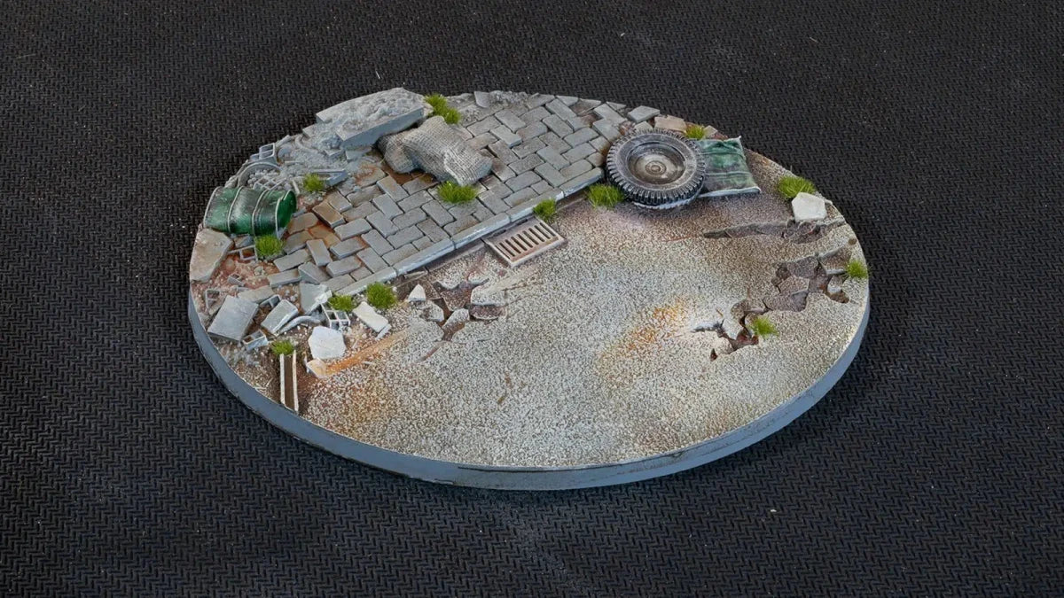 Gamers Grass Battle Ready Bases - Urban Warfare Oval 120mm (x1) - Image 2
