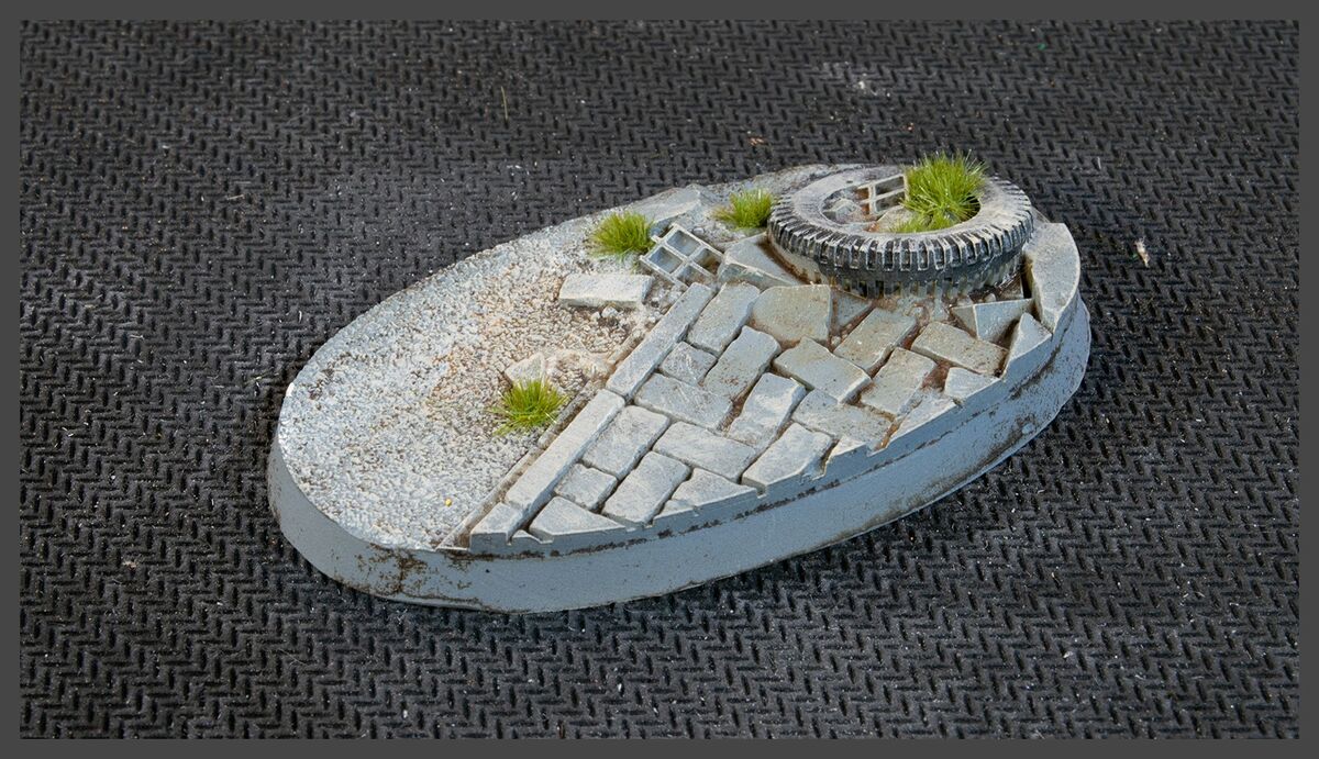Gamers Grass Battle Ready Bases - Urban Warfare Oval 60mm (x4) - Image 2
