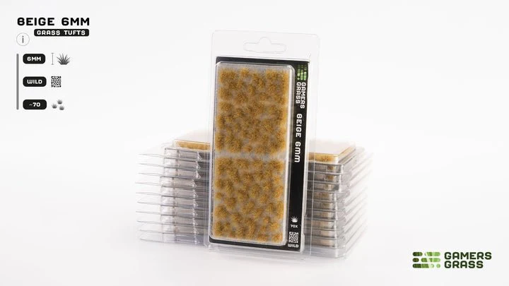 Gamers Grass Beige 6mm Tufts (Small)