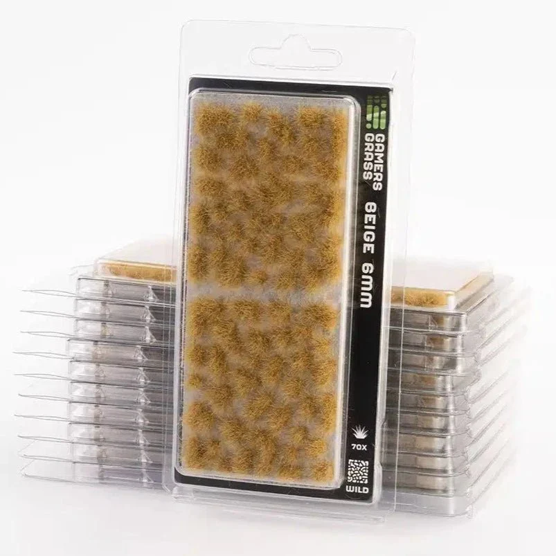 Gamers Grass Beige Wild Tufts 6mm