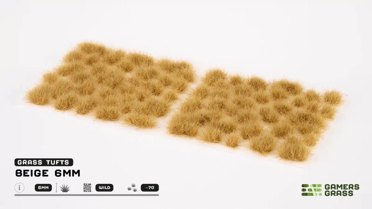 Gamers Grass Beige Wild Tufts 6mm - Image 2
