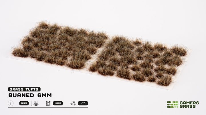 Gamers Grass Burned Tufts 6mm (Wild) - Image 2