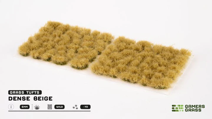 Gamers Grass Dense Beige 6mm (Wild) - Image 2