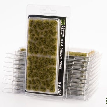 Gamers Grass Dry Green 6mm Tufts (Small)