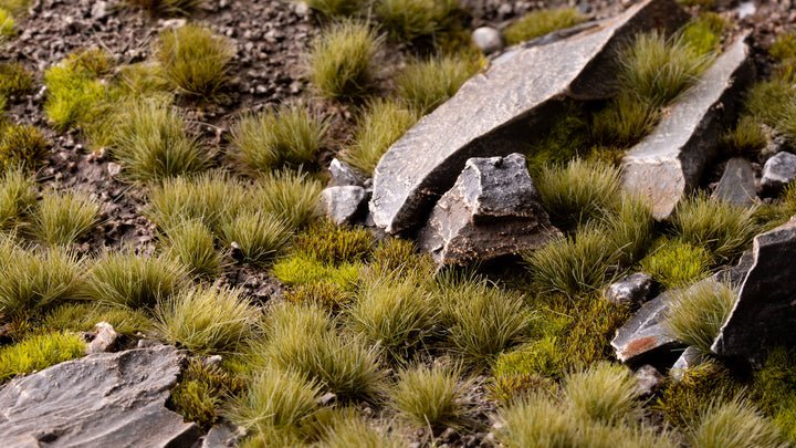 Gamers Grass Dry Green 6mm Tufts (Small) - Image 3