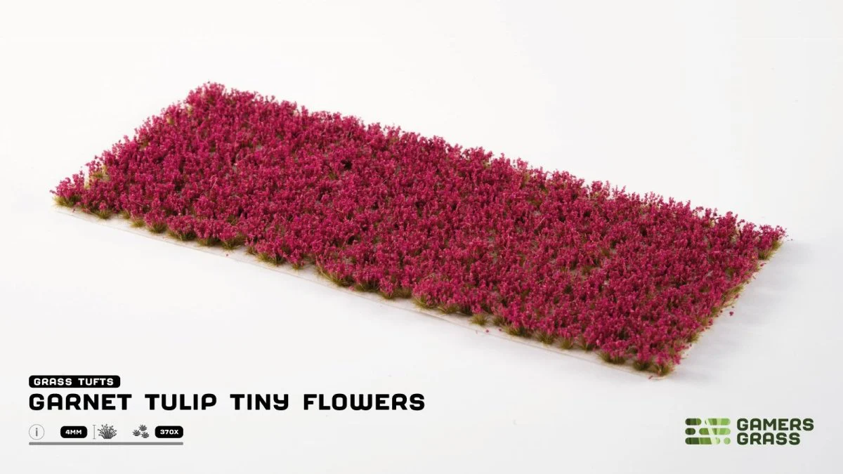 Gamers Grass - Garnet Tulip Tiny Flowers - Image 3